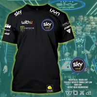 Super Premium: Sky VR46 Racing Team Logo Racer Moto GP Mens Casual Big Size Short Sleeve Trending Graphic Tees For Men Women Couple Set