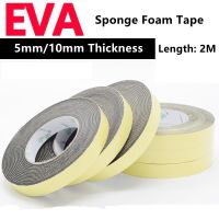 【LZ】✳❀⊕  EVA Single-sided Black Sponge Tape Strong Cushioning Car Foam Glue Anti-noise Door And Window Foam Sealing Tape