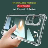 ถุงลมนิรภัยเคสสำหรับ Xiaomi ใส12T Pro 12 12S Pro 12X 12S Ultra 5G นุ่มเคส TPU 2-Gen เคสโทรศัพท์บางพิเศษกันกระแทก