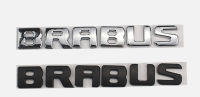 Brabus สัญลักษณ์แผ่นสติกเกอร์ติดรถยนต์ Trunk สติกเกอร์สำหรับ Mercedes Benz Brabus W205 W463 G500 G350D G55 G63 AMG G800 Brabus Emblem Badge สติกเกอร์สติกเกอร์ด้านหลังปรับ