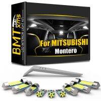 Bmtxms Canbus สำหรับ Mitsubishi Montero 92-06 Montero Sport 97-04ไฟ LED ภายในรถหีบฝาทรงโค้งชุดหลอดไฟเสริมโคมไฟป้ายทะเบียน