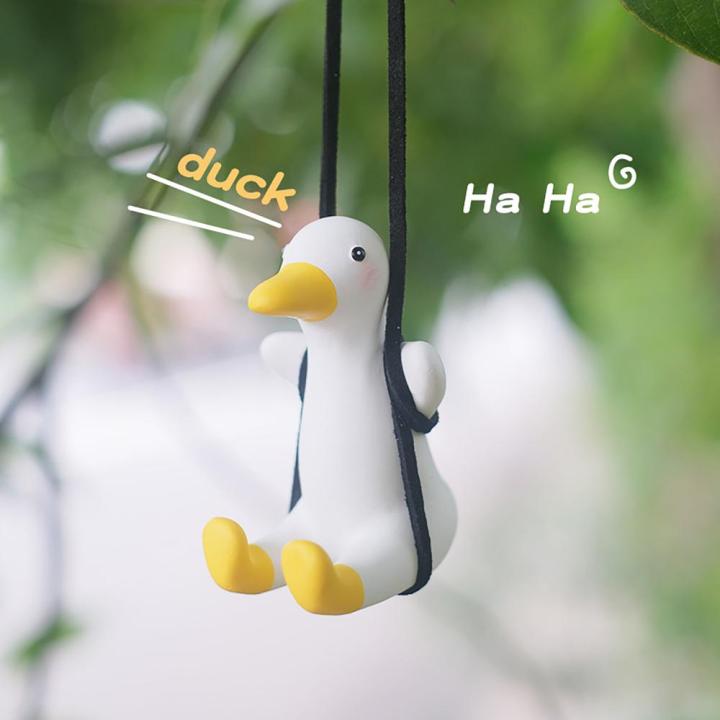 Swinging Car Duck Duck Swinging Duck Swinging Ornament With