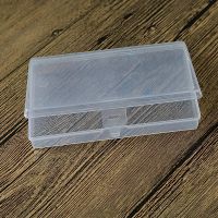 1x Small Clear Plastic Transparent W/Lid Storage Boxes Collection Container Case