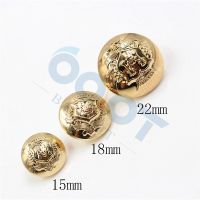 178097 10pcs/lots Lion head Vintage Metal Button metal blazer button set DIY sewing Suit jacket uniform shirt button Haberdashery