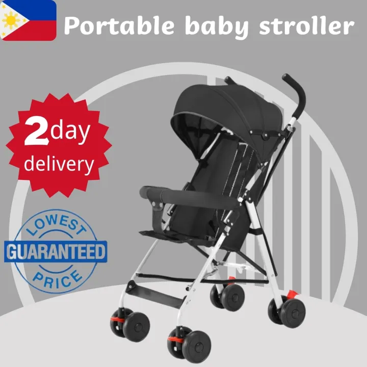 Hot spot in the Philippines [In stock] baby stroller folding portable