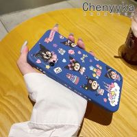 เคส Chenyyka สำหรับ Xiaomi POCO M3 Pro 4G 5G Redmi Note 10 5G Note 10T Note 11 SE 5G เคสลายการ์ตูน Kuromi เคสป้องกันขอบสี่เหลี่ยมเคสโทรศัพท์บางสวยงามปลอกซิลิโคนเคสนิ่มกันกระแทก