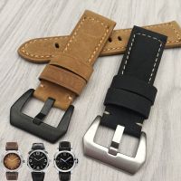 ▶★◀ Suitable for Panerai genuine leather watch strap handmade crazy horse leather strap Panerai watch 24mm Italian cowhide