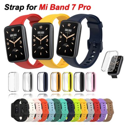 Silicone Strap For Mi Band 7 Pro Strap Accessories Smart Replacement watchband Wristband correa bracelet for Mi Band 7 Pro