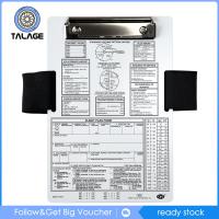 Talage Pilot Kneeboard Pilot ทนทานการบินมืออาชีพสำหรับอุปกรณ์กีฬารถ