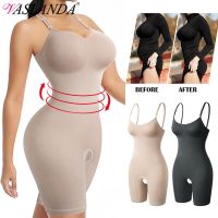 （A Beautiful） Fajas Colombianas ผู้หญิง FullTummy ควบคุม Seamless Shapewear ต้นขา Slimmer บอดี้สูท Butt Lifter ชุดชั้นในชุดชั้นใน