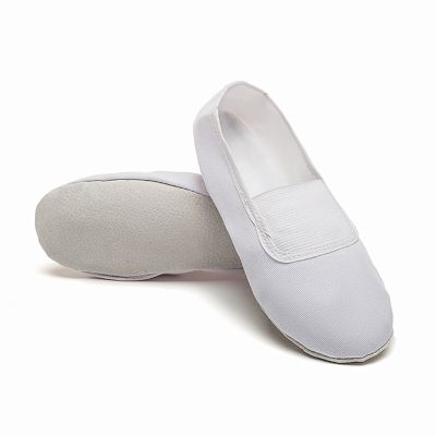 รองเท้าแตะผ้าสำหรับคุณครู,รองเท้าบัลเลต์ EU22 45ออกกำลังกายโยคะสำหรับคุณครูรองเท้าเต้นรำของเด็กในร่ม