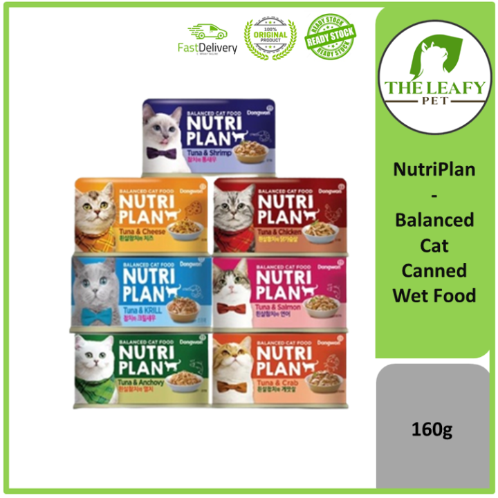 Nutriplan / Nutri Plan Balanced Cat Canned Food / Wet Food - 160g | Lazada