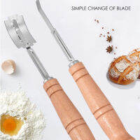 CN Pioneer Breadเอเอาร์ซีโค้งK-Nife Bakers Cutter Slashing Toolแป้งขนมปังให้คะแนนB-Ladeเครื่องมือทำเครื่องตัดมีดโกนโค้งK-Nife