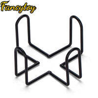 [COD][Fancytoy] ที่รองแก้วเหล็กที่ใส่จานรองแก้วทรงสี่เหลี่ยมหรือทรงกลมน้ำหนักเบาสีดำ11.5X6ซม.11.2X6.3ซม. โลหะทนทานบ้าน ตกแต่งบนโต๊ะอาหาร