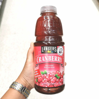Langers Cranberry Juice Cocktail From Concentrate แลงเจอร์ส น้ำแครนเบอร์รี่ 946 มล.