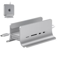 【LZ】☈☄  Pulwtop-Hub USB C para Mac Mini Adaptador de Suporte M.2 NVMe SSD Docking Station 2 USB C 10Gbps SD TF 5 em 1