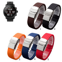 สายนาฬิกาซิลิโคนอ่อนนุ่มสำหรับ huami amazfit Stratos 2