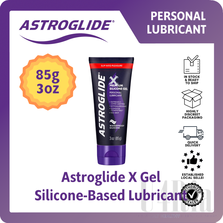 Astroglide X Premium Silicone Gel Lubricant 85 g 3 fl oz Lazada Singapore