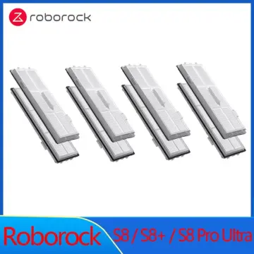 For Roborock S8 S8 Pro Ultra S8+ Spare Parts DuoRoller Main Side Brushes  Mop Cloths HEPA Filters Dust Bags Accessories