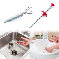 ✁ Pipe Dredging Tools Sink Cleaner Sewer Kitchen Drain Snake Spring Pipe Dredging Tool Unblocker Drain Clog Tube Hair Cleaner Hook