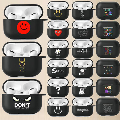 🔥พร้อมส่ง🔥 เคส TPU นิ่มสีดำ ลายการ์ตูนน่ารัก เหมาะสำหรับรุ่น Airpods Pro