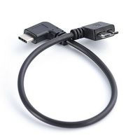 Angle 90 Degree USB3.1 Type C to USB 3.0 Micro B Cable 5Gbps Data Connector Adapter For Hard Drive Cell phone PC OTG C Type