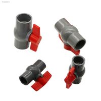 ☽✉☬ 1Pc ID 20/25/32/40mm Ball Valve Grey PVC Material Garden Water Pipe Fittings Valve Switch Connection Adapter