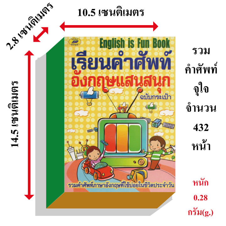 เรียนคำศัพท์อังกฤษแสนสนุก65บ-5108