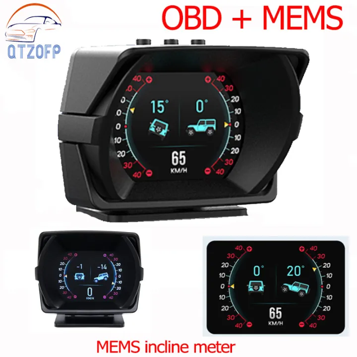 New Car On Board Computer Hud Obd Smart Gauge Mems G Force G P S Speedometer Intelligent