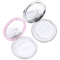 【CW】♛♕✷  2 Sets Loose Face Sponge Makeup Puff Holders Egg Blender Cases