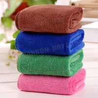 【CW】 Microfiber Cleaning Thicken Soft Drying Car Washing Layer Rags 30cmx30cm