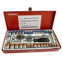 Euro King Tools ชุดเครื่ิองมือ  ประแจ ชุดบล็อก  1/4" และ 3/8 Socket set 40 pcs.