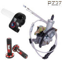 สำหรับ CG150 125cc 150cc 175cc 27มม. คาร์บูเรเตอร์พร้อม Accelerating ปั๊ม Choke Carb Dual Throttle Cable Set