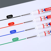 Long Head Marker ปากกาเจลกันน้ำ Xylene-Free Marker Pen Multipurpose Quick Drying Stationery School Supplies