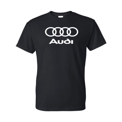 Audi graphic cotton O-neck T-shirt for men