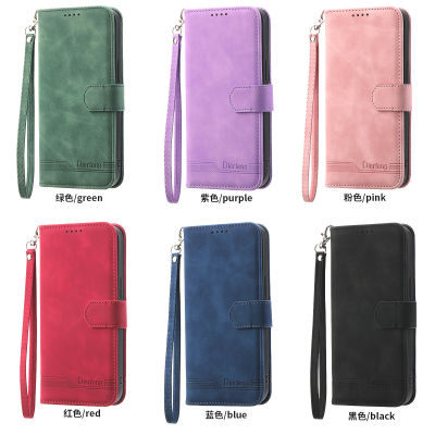 Fashion2023Galaxy Z พับ5 4 3บานพับป้องกันเคสศัพท์สำหรับ Samsung Fold5 Fold4 Fold3 5G สายคล้องมือกระเป๋าสตางค์ผู้ถือบัตรหนัง Cover