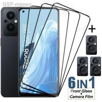 ¤❦6IN 1คลุมทั้งหมดปกป้องหน้าจอสำหรับ Reno 8 Lite 5G 7 Plus Z 5 6กระจกเทมเปอร์หาฟิล์มเลนส์เจอ