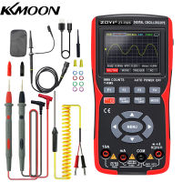 KKmoon 2in 1ออสซิลโลสโคปแบบดิจิตอลมัลติมิเตอร์48msa/s Oscilloscope แบนด์วิดท์10Mhz แบนด์วิธนับ9999 RMS 2.8นิ้ว IPS จอแสดงผลสีมัลติเมโทร มิเตอร์วัดไฟ