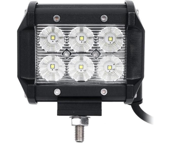 งานพรีเมี่ยม-รีวิว-5-ดาว-x2-ได้-2-โคม-ราคาสุดคุ้ม-led-spot-beam-ไฟสปอร์ตไลท์-ไฟหน้ารถ-ไฟท้าย-ไฟรถมอเตอร์ไซต์-บิ๊กไบค์-atv-สว่างมาก-18-watt-12v-24v-เเสงขาว-งานพรีเมี่ยม-จำนวน-2-โคม-มั่นใจคุณภาพ-บริการห