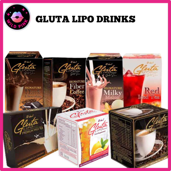 Original Gluta Lipo Slimming Coffee Detox Coffee Drink Juice Lemon