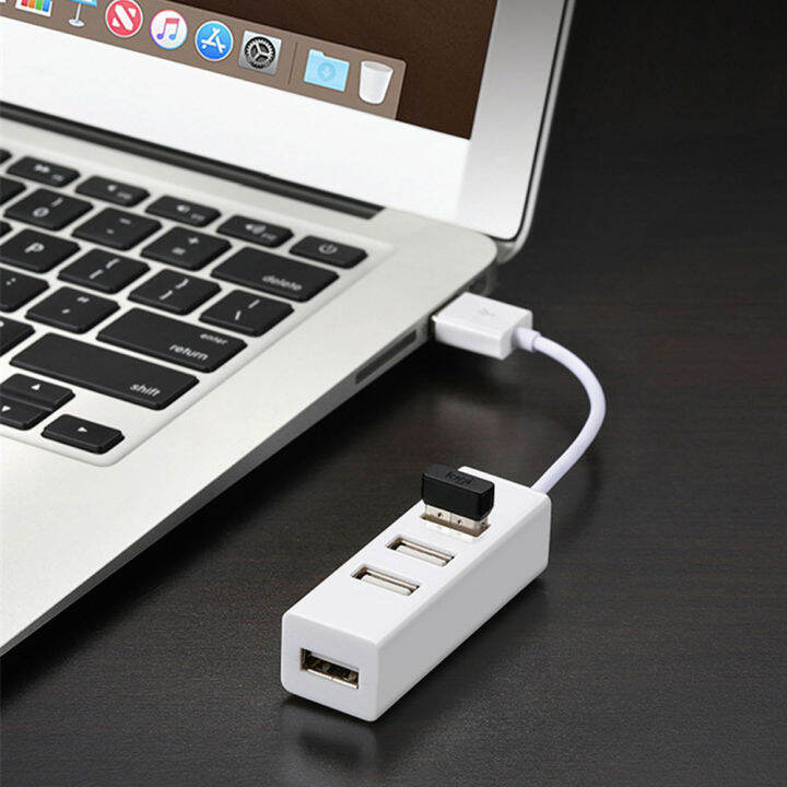 usb-ฮับ-usb-2-0ฮับยูเอสบี2-0ที่พ้วง-usb-ฮับแยก-usb-ใช้อะแดปเตอร์แปลงไฟ4พอร์ตตัวขยายมินิ-usb-ฮับ2-0