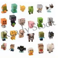 【hot sale】 ☞❣ B09 Game Mini Cartoon Figures Toy Cute Steve Creeper Action Figure Gift Cake Topper collectibles Toys For Kids