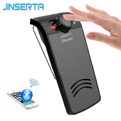 JINSERTA Sun Visor Speakerphone Wireless Bluetooth Handsfree Car Kit For Mobile Phone Hands Free Cars Speaker in Car
