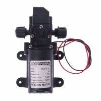 DC 12V 70W 130PSI 6LMin Water High Pressure Pumps Diaphragm Self Priming Pump