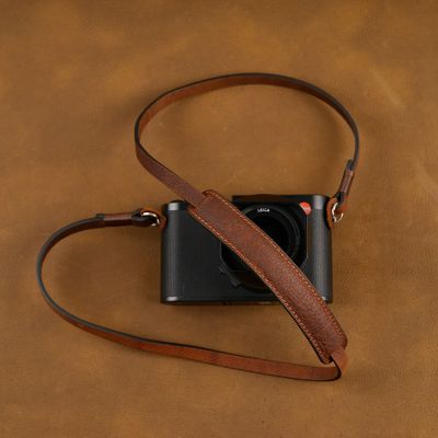 AYdgcam Brand Handmade Genuine Leather Camera Strap Camera Shoulder Sling Belt For Canon Nikon Sony FUJI Fujifilm Leica Pentax