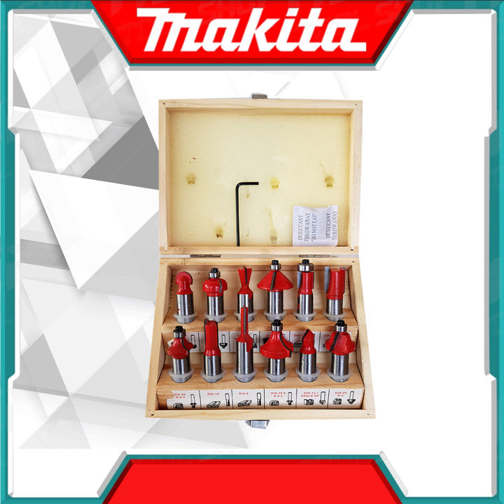 makita-เร้าเตอร์-เครื่องเซาะร่องไม้-รุ่น-3612-พร้อมชุดดอก-12-ชิ้น-งานเทียบ