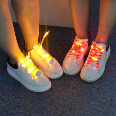 เชือกผูกรองเท้าเชือกผูกรองเท้าสะท้อนแสงไนลอน Abs,อุปกรณ์ตกแต่งบาร์กีฬาเต้นรำอุปกรณ์เสริมรองเท้าเรืองแสง
