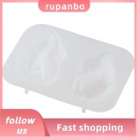 RUPANBO039392692 ไดโนเสาร์ไดโนเสาร์ไดโนเสาร์ แม่พิมพ์เรซิ่นรูปมังกร 3.6x2.7inch สีขาวขาว แม่พิมพ์ซิลิโคนสำหรับตกแต่ง การทำหัตถกรรม แม่พิมพ์สบู่ สำหรับเทียน