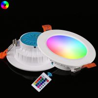 220V IP65 Waterproof LED Downlight RGB Dimmable 5W 7w 9W 12W White Changeable Indoor Kitchen Spot Light Outdoor Ceiling Lamp