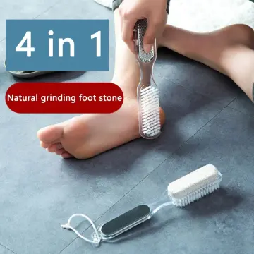 Multifunctional Brush Feet Care Tool Skin Care Foot Dead Skin Removal Foot Exfoliator  Heel Cuticles callus